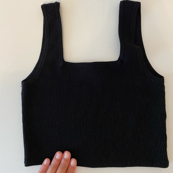 BLACK CROP TOP H&M - Picture 5 of 5